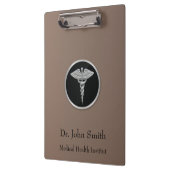 Silver Medical Caduceus - Zwischenablage Klemmbrett (Links)