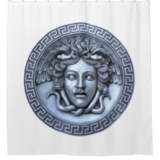 Silver Medusa Duschvorhang (Vorderseite)