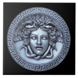 Silver Medusa Wall Tile Fliese