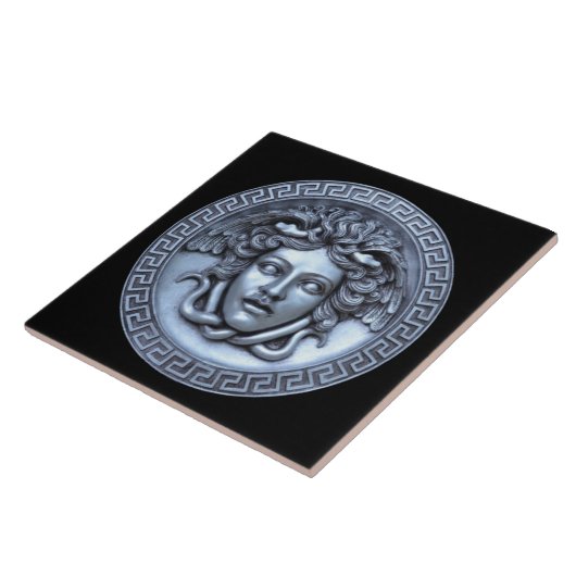 Silver Medusa Wall Tile Fliese (Seite)