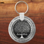 Silver Memorial mit Tree of Life Schlüsselanhänger (Vorderseite)