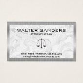 Silver Metallic Border | Marmorboden | Recht (Vorderseite)