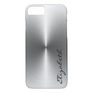 Silver Metallic Edelstahlaussehen Case-Mate iPhone Hülle