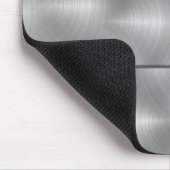 Silver Metallic Mouse Pad Mousepad (Ecke)