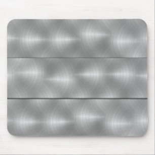 Silver Metallic Mouse Pad Mousepad