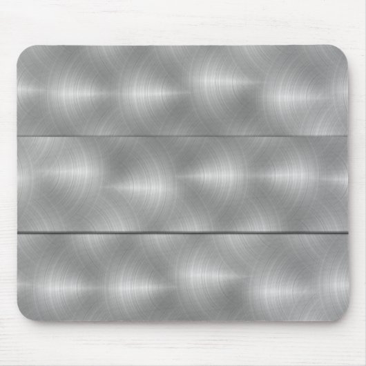 Silver Metallic Mouse Pad Mousepad (Vorne)
