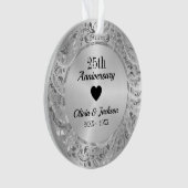 Silver Metallic Ornament (Vorderseite)