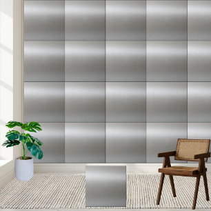 Silver Metallic Texture Keramik Tile Fliese