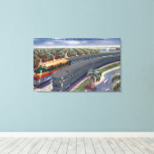 Silver Meteors "Seaboard" in Florida Highlands Leinwanddruck (Insitu (Holzboden))