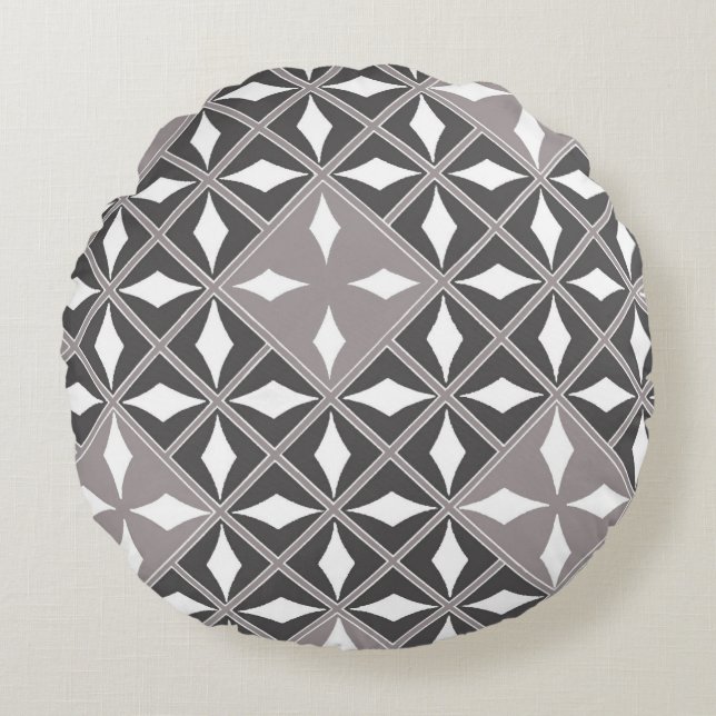 Silver Mine Rundes Kissen (Vorderseite)