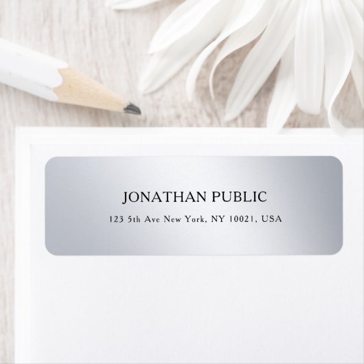 Silver Modern Simple Design Elegantes Template Coo (Insitu)