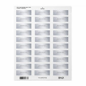 Silver Modern Simple Design Elegantes Template Coo (Vorne)