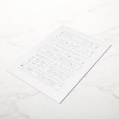 Silver Modern Simple Typografy Überraschung Geburt Folieneinladung (Gedreht)