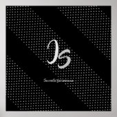 Silver Monog"Successful Businessman" Kollektion Poster (Vorne)