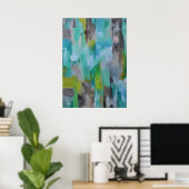 Silver Moon 20 x 28 Poster (Heimbüro)