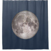 SILVER MOON Duschvorhang (Vorderseite)