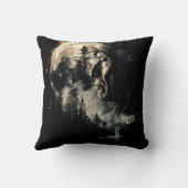 SIlver Moon Lone Indian Kissen (Rückseite)