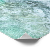 Silver Moon Mermaid Poster von Molly Harrison (Ecke)