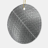 Silver Moon Ornament (Links)
