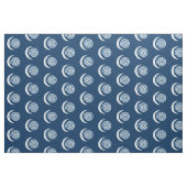 Silver Moon Spiral auf dunkelblau Stoff (Fat Quarter (45,7 x 55,9 cm))