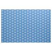 Silver Moon Spiral auf tiefblau Stoff (Yard (91,4 cm))
