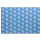 Silver Moon Spiral auf tiefblau Stoff (Fat Quarter (45,7 x 55,9 cm))