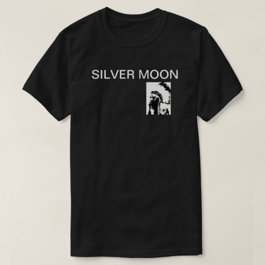 SILVER MOON T SHIRT (Design vorne)