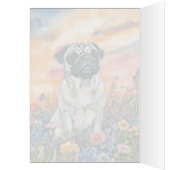 Silver Mops - 5" x 7" Art Card (Innen (Links))