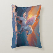 Silver Mountain Pegasus Dekokissen (Vorderseite(Vertikal))