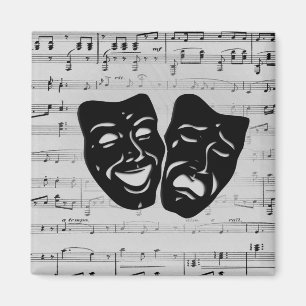Silver Music and Theatermasken Magnet