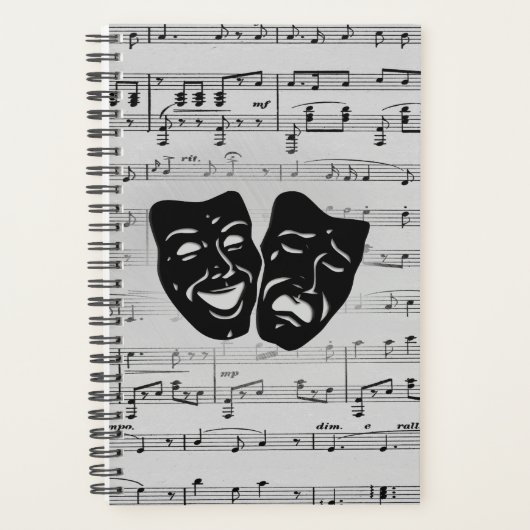 Silver Music and Theatermasken Planer (Vorderseite)