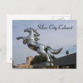 Silver Mustang # 3 Postkarte (Vorne/Hinten)