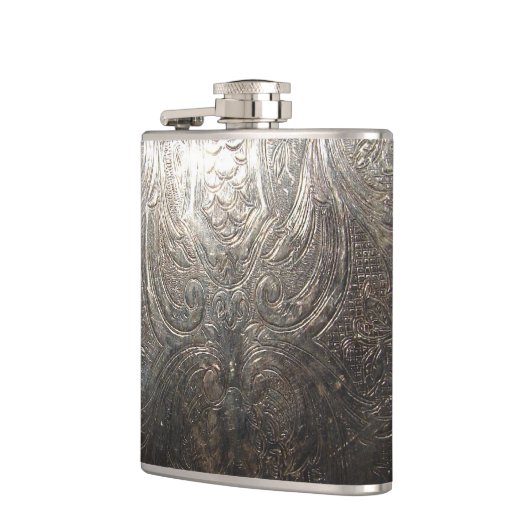 Silver-Muster Flachmann (Links)