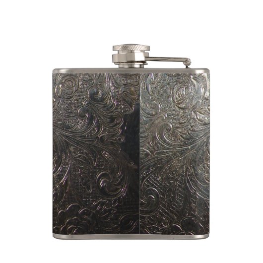 Silver-Muster Flachmann (Rückseite)