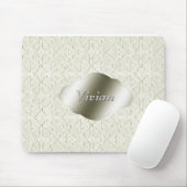 Silver Namplate Mousepad (Mit Mouse)