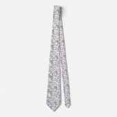 Silver Neck Tie Krawatte (Vorderseite)
