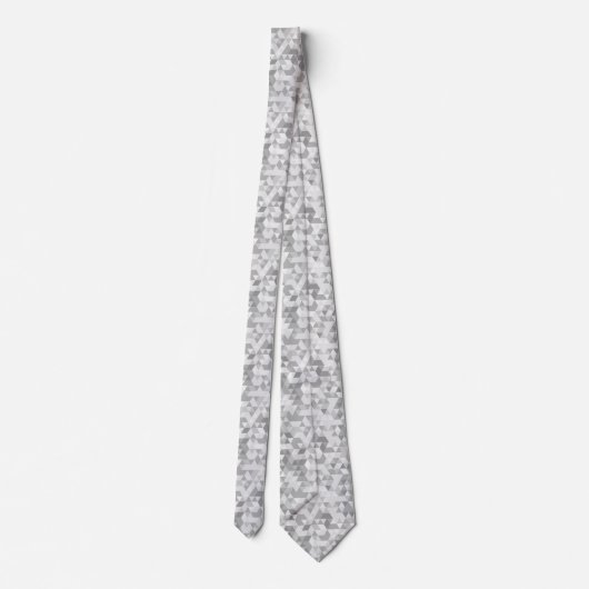 Silver Neck Tie Krawatte (Rückseite)