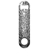 Silver Net Metal Artistic Unique Speed Flaschenöffner (Rückseite)