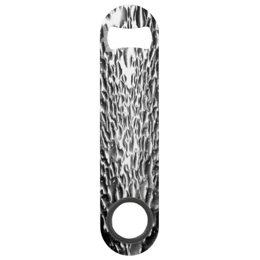 Silver Net Metal Artistic Unique Speed Flaschenöffner (Vorderseite)