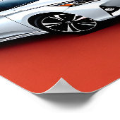 Silver Nissan 2023. Poster (Ecke)