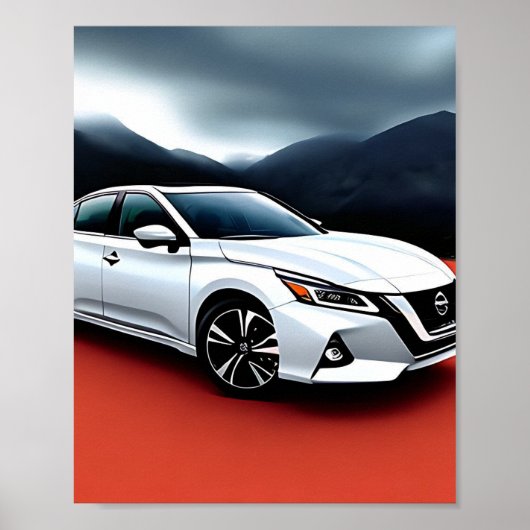 Silver Nissan 2023. Poster (Vorne)