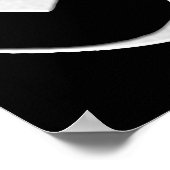 Silver Om Poster (Ecke)