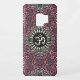 Silver Om Vintag Pink Damask Galaxy S3 Fall Case-Mate Samsung Galaxy S9 Hülle