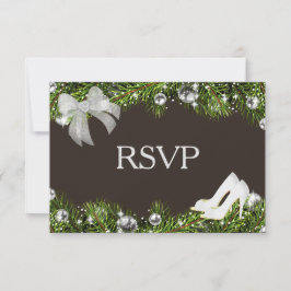 Silver Ornament and Christmas RSVP