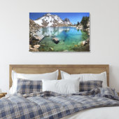 Silver Pass Tarn - Johm Muir Trail Leinwanddruck (Insitu (Schlafzimmer))