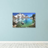 Silver Pass Tarn - Johm Muir Trail Leinwanddruck (Insitu (Holzboden))