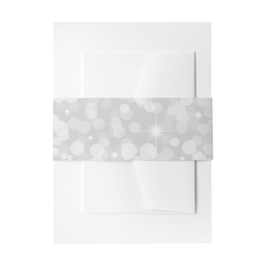 Silver Pattern Belly Band (Vorderseite Beispiel)