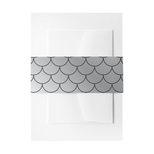 Silver Pattern Belly Band (Vorderseite Beispiel)