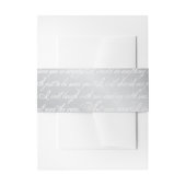 Silver Pattern Belly Band (Vorderseite Beispiel)