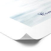 SILVER PEGASUS DRUCKEN POSTER (Ecke)